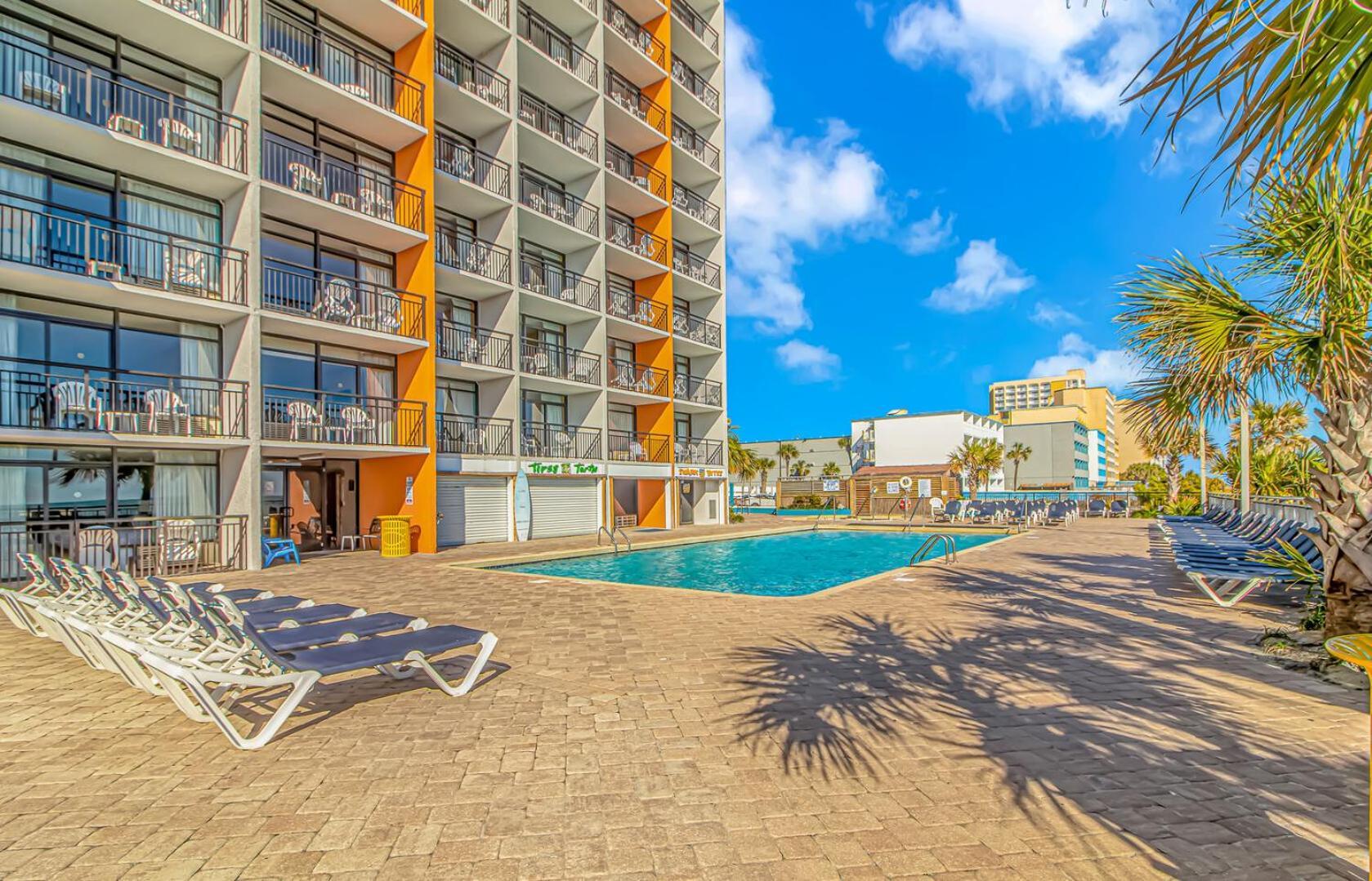 Oceanview 1 Bedroom Suite Landmark Resort 548 Perfect For A Couple Or Party Of 4 マートルビーチ エクステリア 写真
