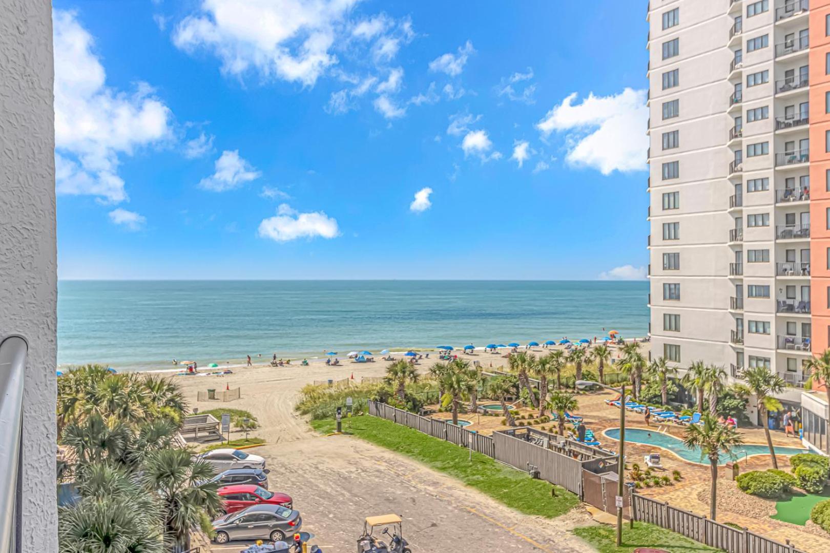 Oceanview 1 Bedroom Suite Landmark Resort 548 Perfect For A Couple Or Party Of 4 マートルビーチ エクステリア 写真