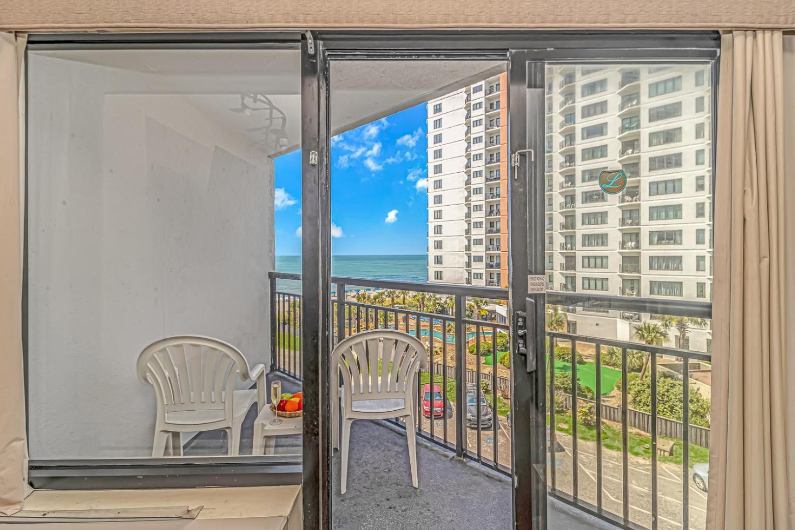 Oceanview 1 Bedroom Suite Landmark Resort 548 Perfect For A Couple Or Party Of 4 マートルビーチ エクステリア 写真