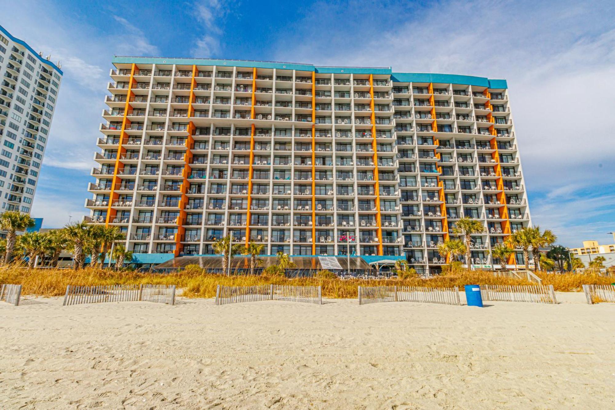 Oceanview 1 Bedroom Suite Landmark Resort 548 Perfect For A Couple Or Party Of 4 マートルビーチ エクステリア 写真